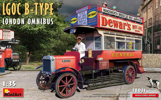 010 - Miniart - 38021 - LGOC B-Type London Omnibus - primary image