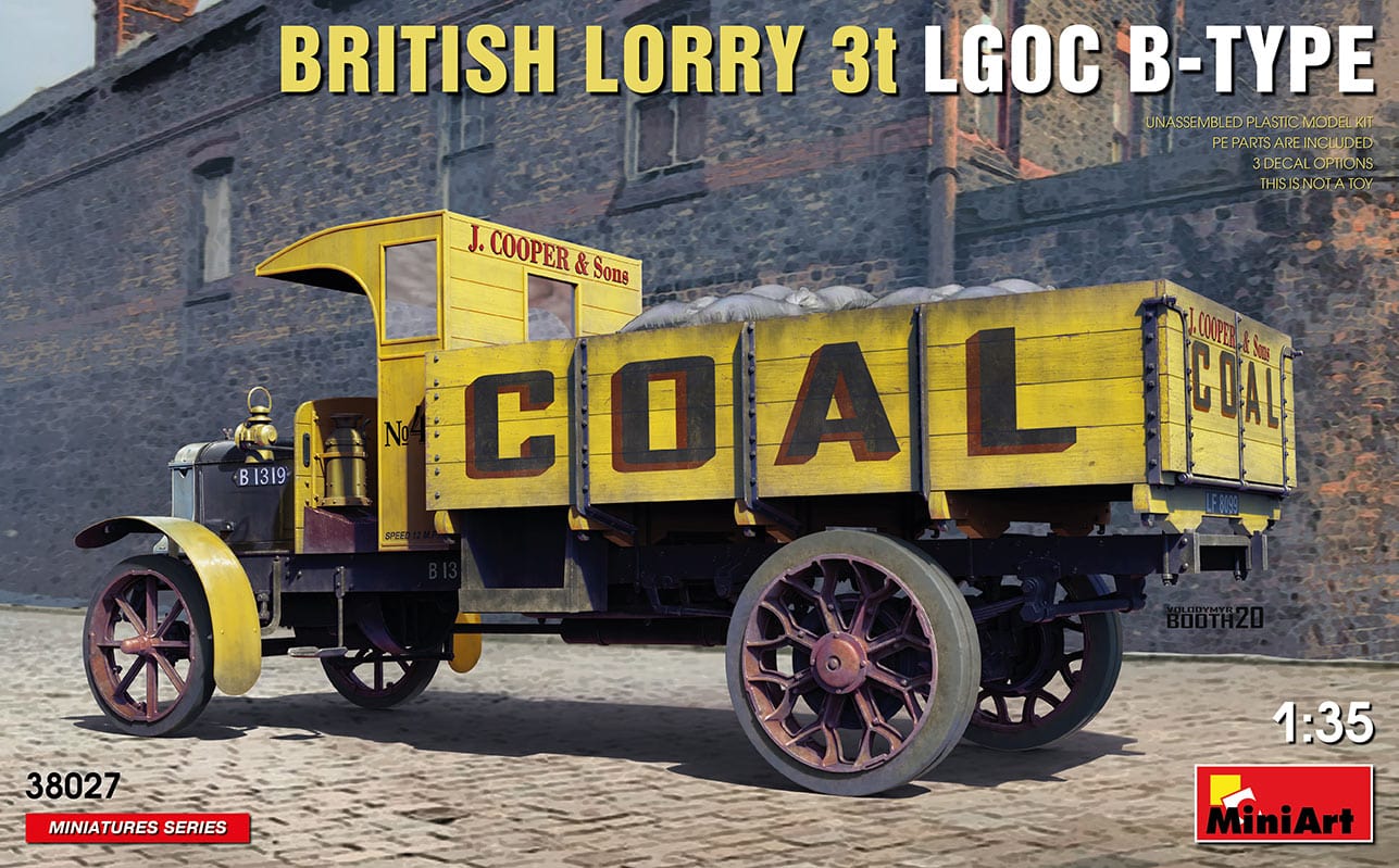 010 - Miniart - 38027 - LGOC B-Type Lorry - primary image