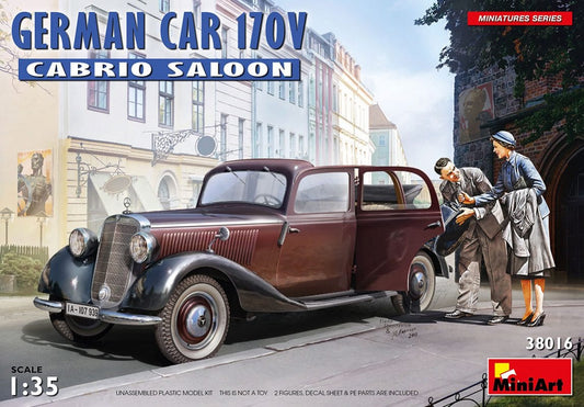 010 - Miniart - 38016 - Mercedes-Benz Typ 170V Cabriolet - primary image