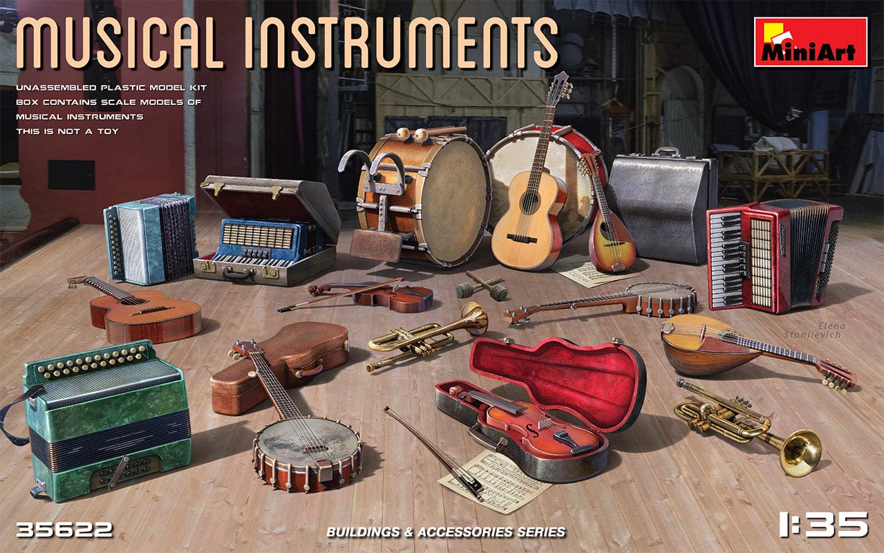 010 - Miniart - 35622 - Musical Instruments - primary image