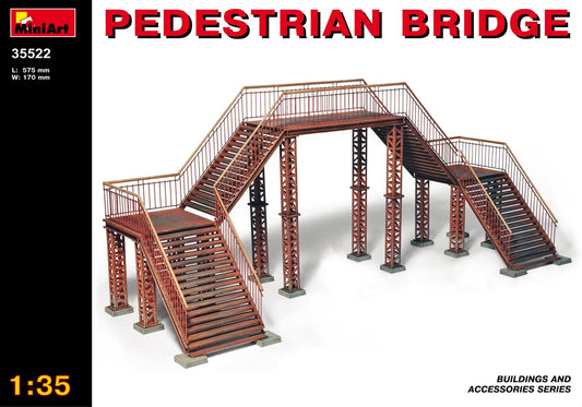 010 - Miniart - 35522 - Pedestrian Bridge - primary image