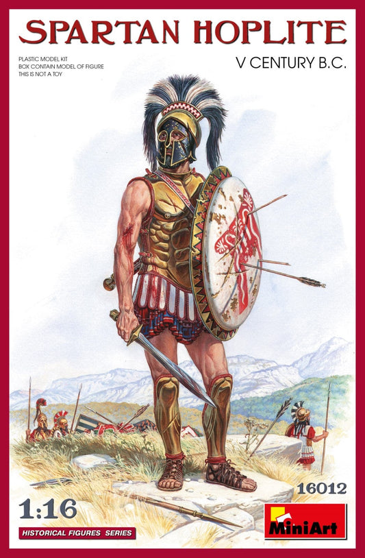 010 - Miniart - 16012 - Spartan Hoplite - primary image