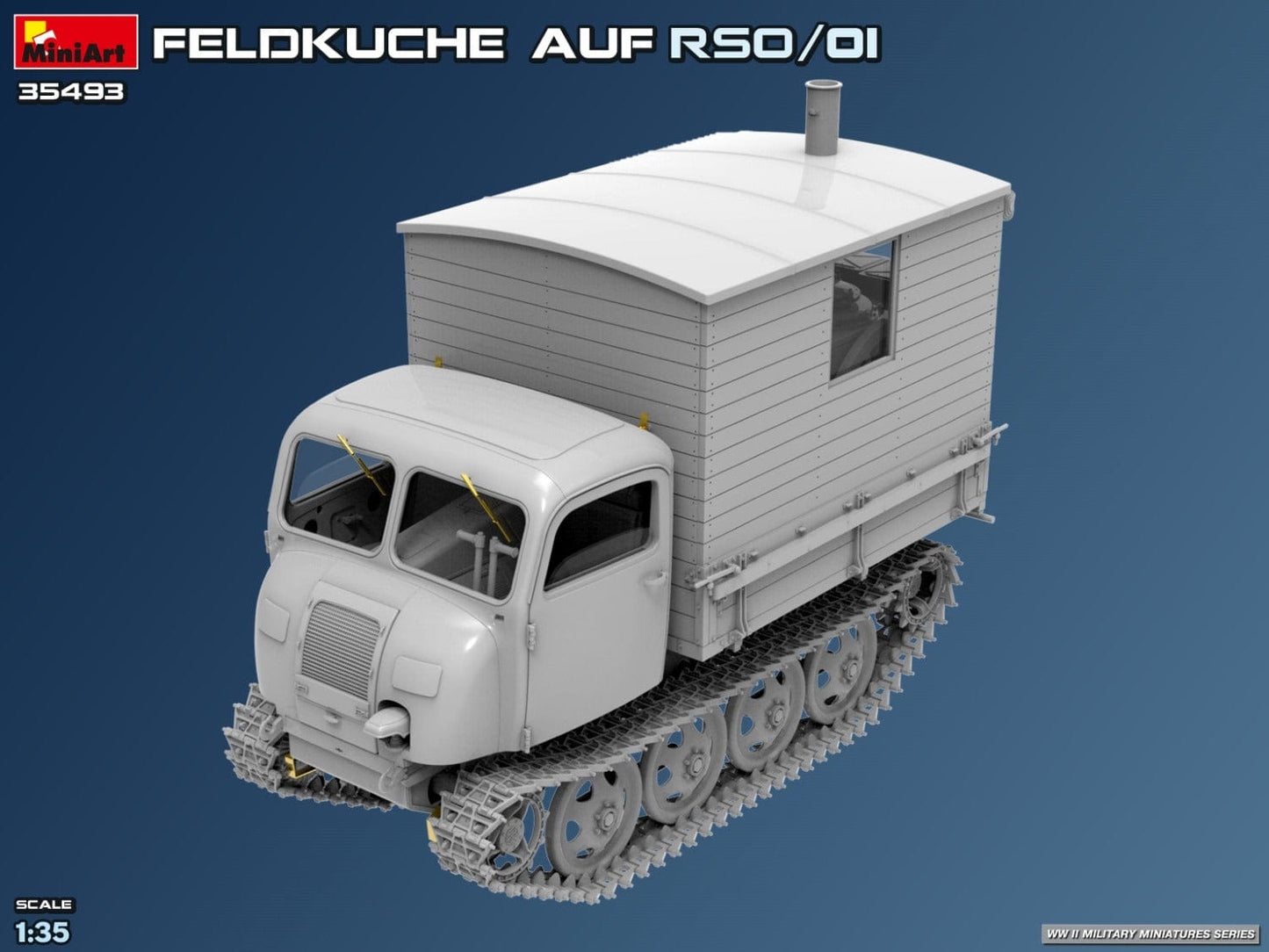 502 - Miniart - 35493 - Steyr RSO/01 Feldküche - digital model