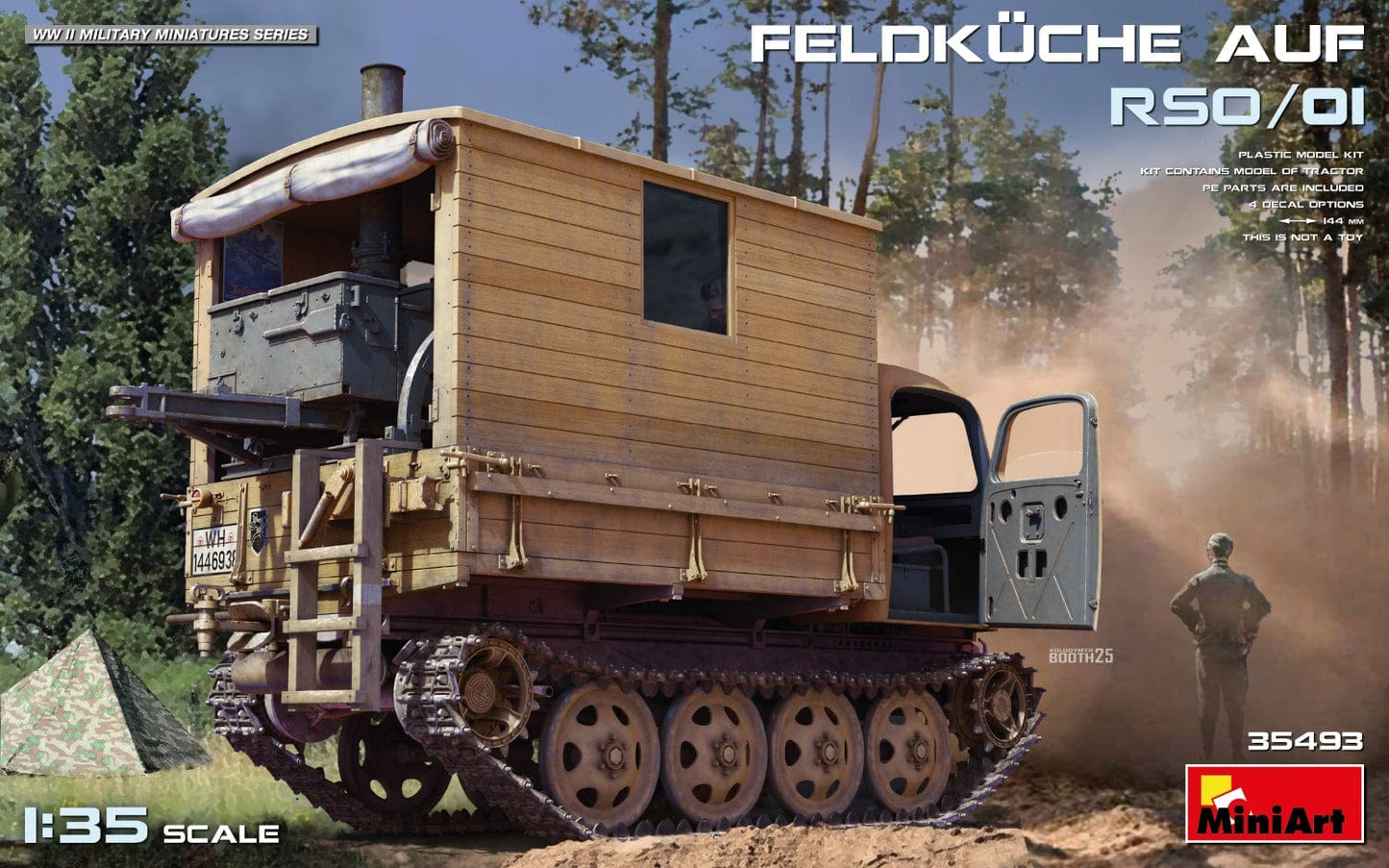010 - Miniart - 35493 - Steyr RSO/01 Feldküche - primary image
