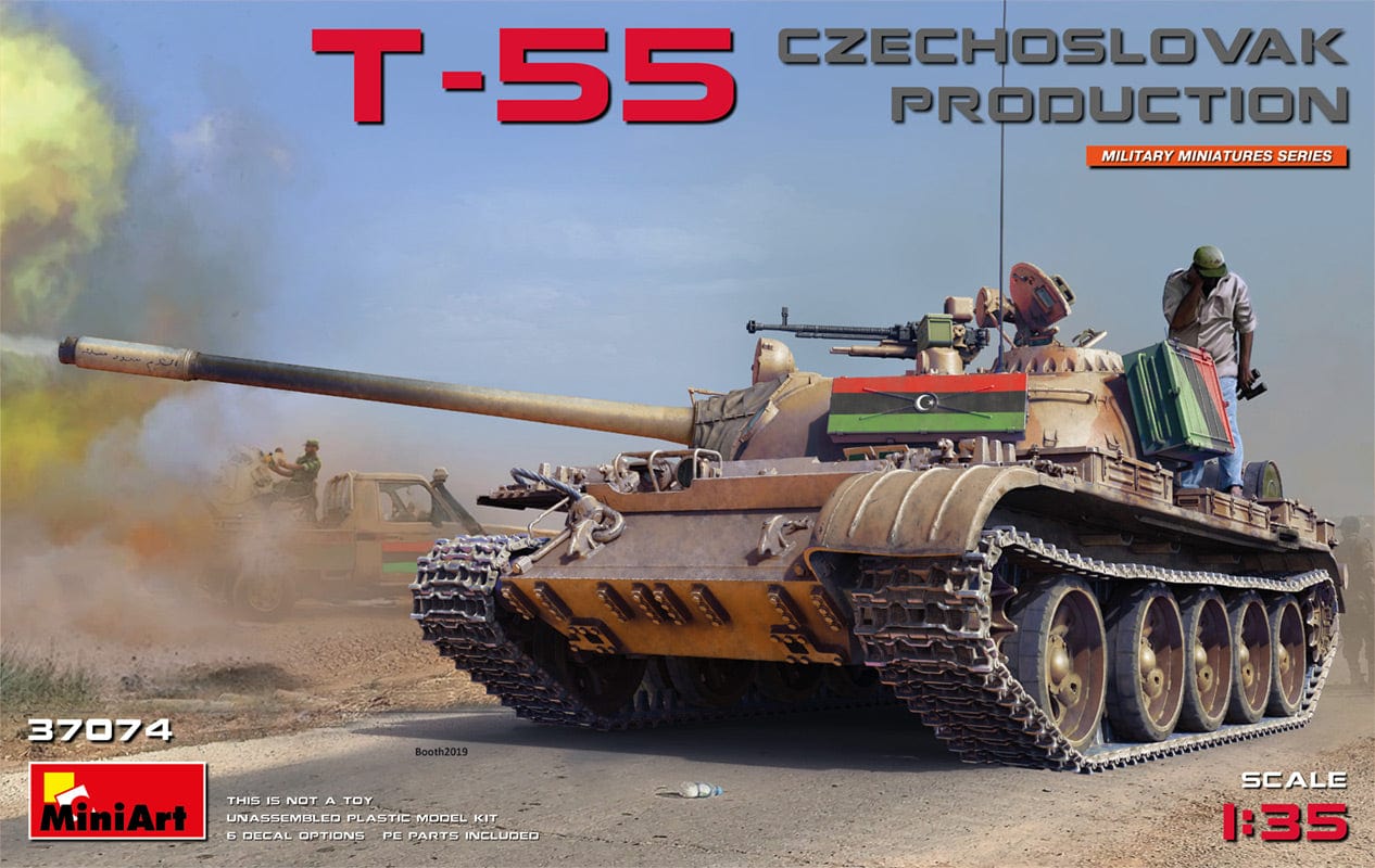 010 - Miniart - 37074 - T-55 - primary image