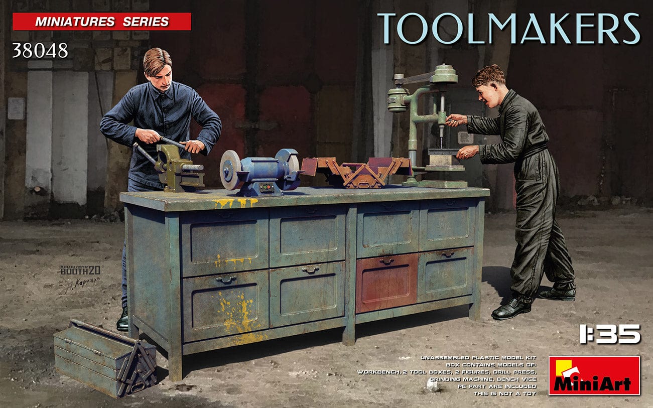 010 - Miniart - 38048 - Toolmakers - primary image