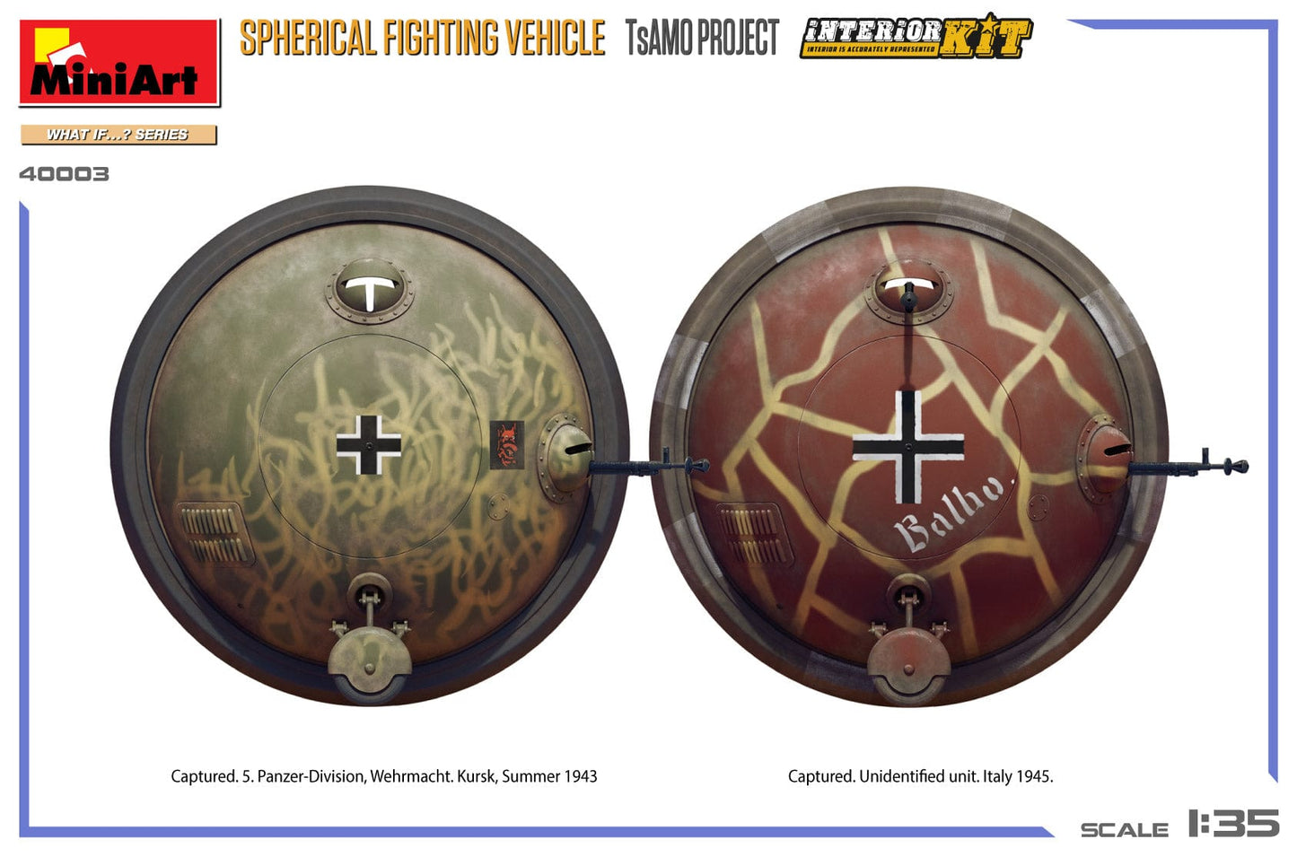 300 - Miniart - 40003 - TsAMO Project - paint schemes