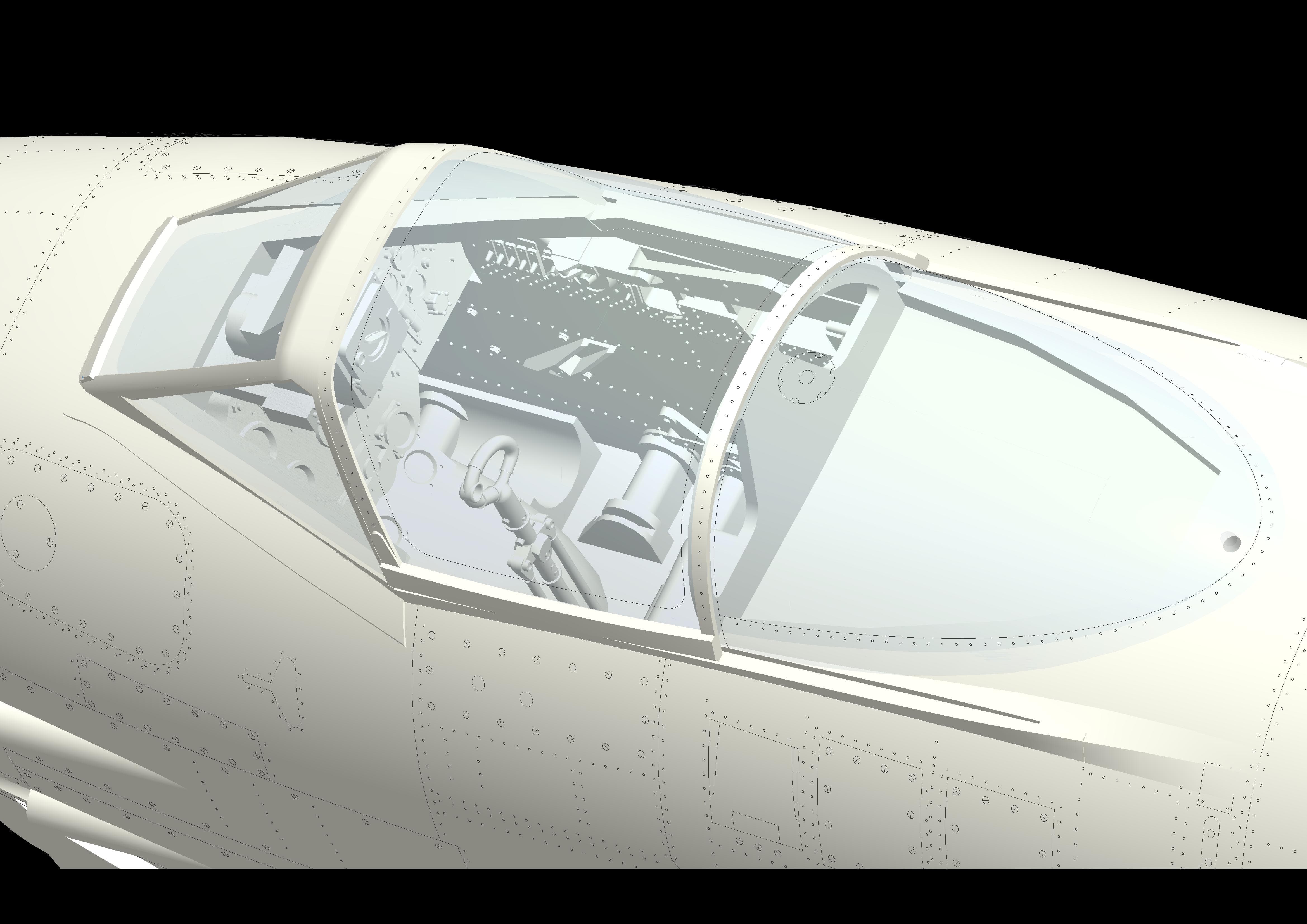 HK Models - 01E006 - Gloster Meteor F.4 - digital model