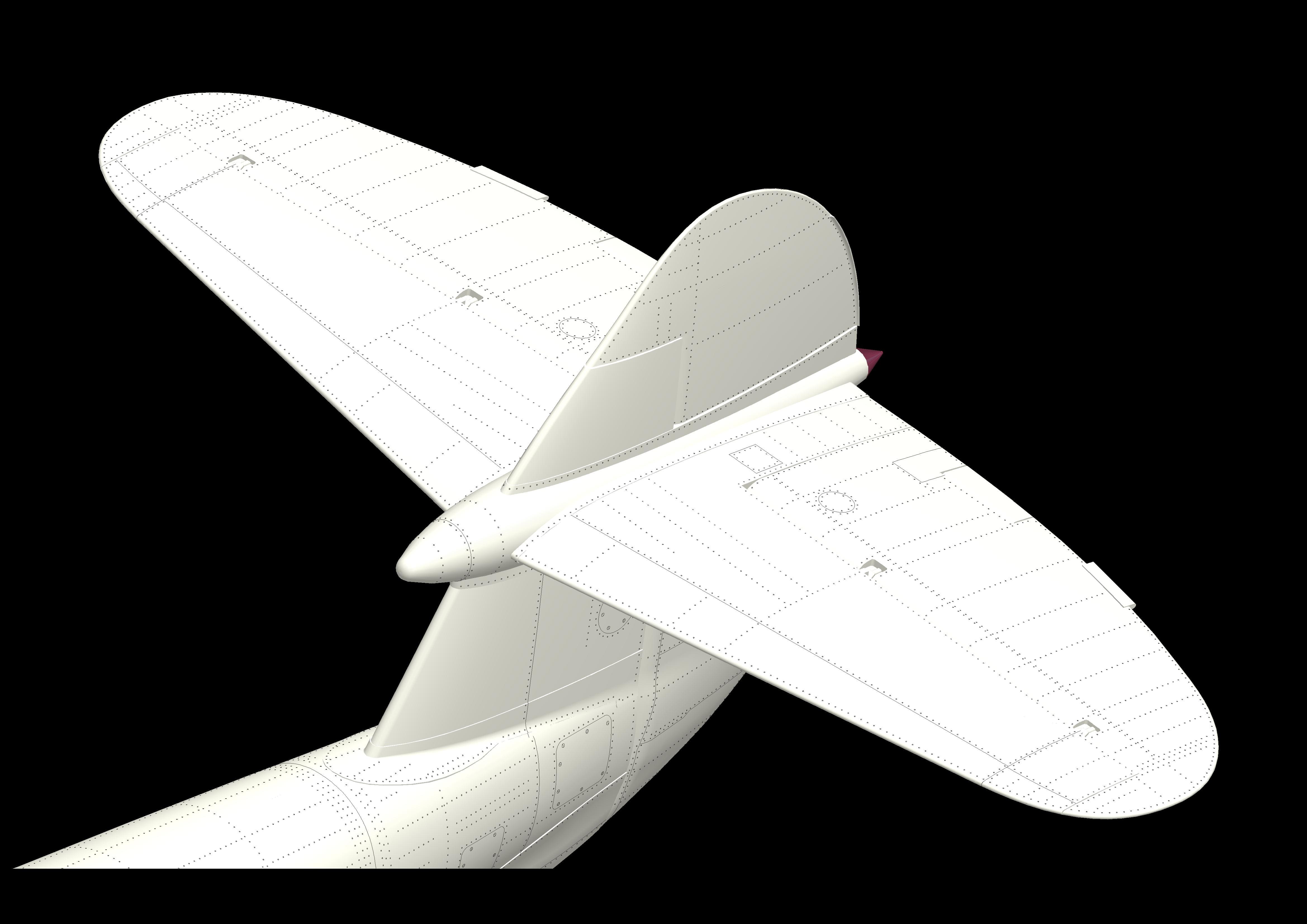 HK Models - 01E006 - Gloster Meteor F.4 - digital model