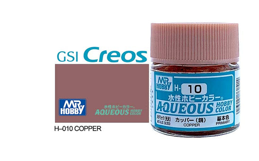 010 - Mr. Hobby - H-010 - Mr Hobby Aqueous H-010 Copper - primary image