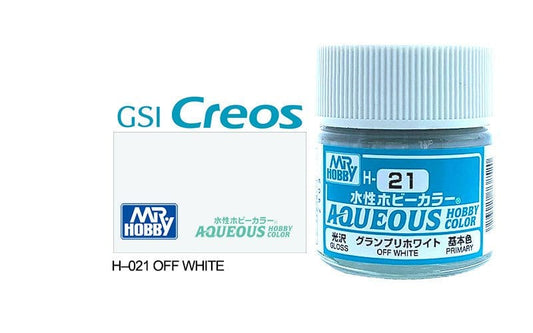 010 - Mr. Hobby - H-021 - Mr Hobby Aqueous H-021 Off White - primary image