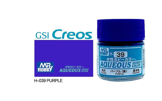 010 - Mr. Hobby - H-039 - Mr Hobby Aqueous H-039 Purple Gray - primary image