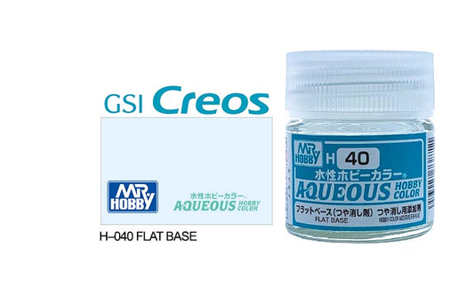 010 - Mr. Hobby - H-040 - Mr Hobby Aqueous H-040 Flat Base - primary image