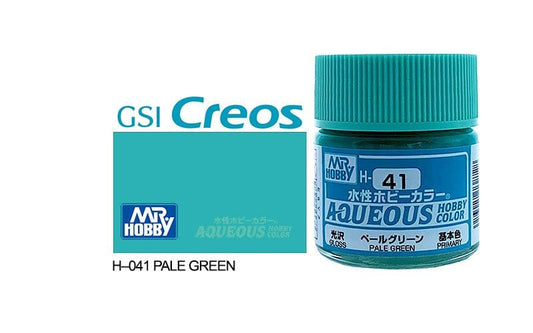 010 - Mr. Hobby - H-041 - Mr Hobby Aqueous H-041 Pale Green - primary image