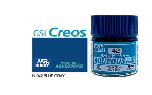 010 - Mr. Hobby - H-042 - Mr Hobby Aqueous H-042 Blue Gray - primary image