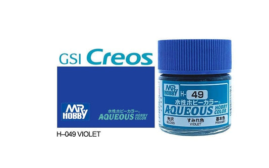 010 - Mr. Hobby - H-049 - Mr Hobby Aqueous H-049 Violet - primary image