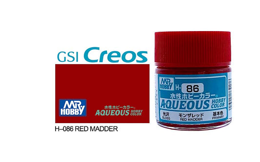 010 - Mr. Hobby - H-086 - Mr Hobby Aqueous H-086 Red Madder - primary image