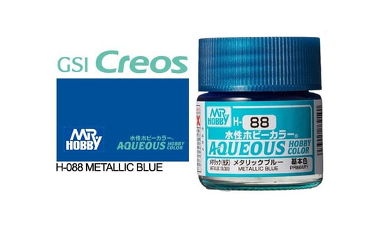 010 - Mr. Hobby - H-088 - Mr Hobby Aqueous H-088 Metallic Blue - primary image