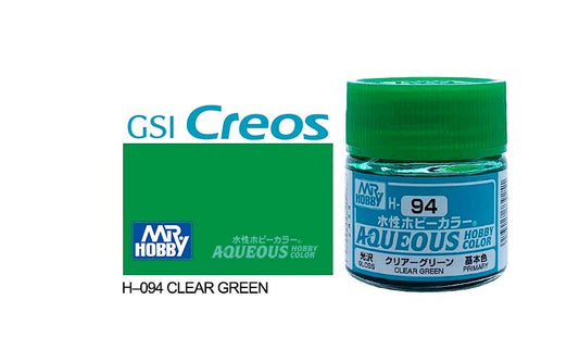 010 - Mr. Hobby - H-094 - Mr Hobby Aqueous H-094 Clear Green - primary image