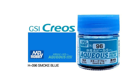 010 - Mr. Hobby - H-096 - Mr Hobby Aqueous H-096 Smoke Blue - primary image