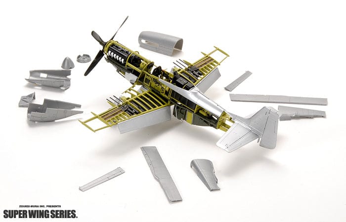 Zoukei-Mura - SWS04 - North American P-51D Mustang - painted model