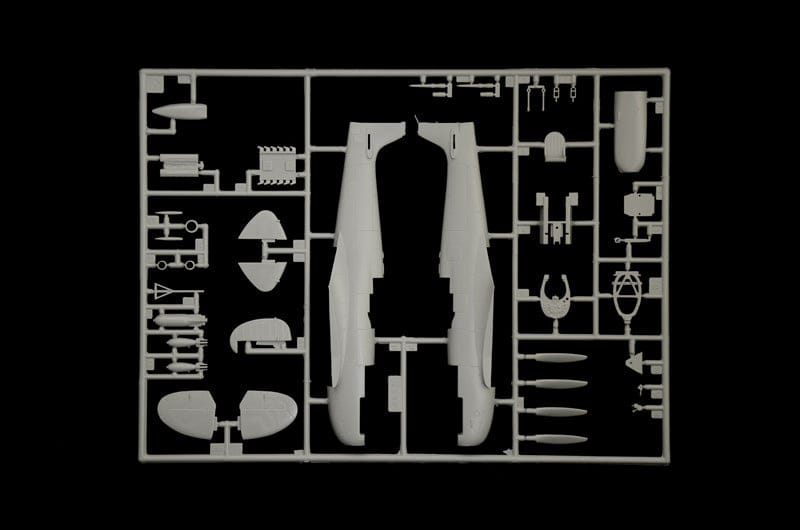 200 - Italeri - 2804 - Supermarine Spitfire Mk IX - sprue