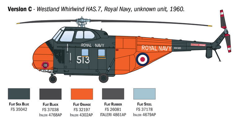 Sikorsky H-19D/HO4S-3/HRS-2 Chickasaw / Westland Whirlwind HAS.7