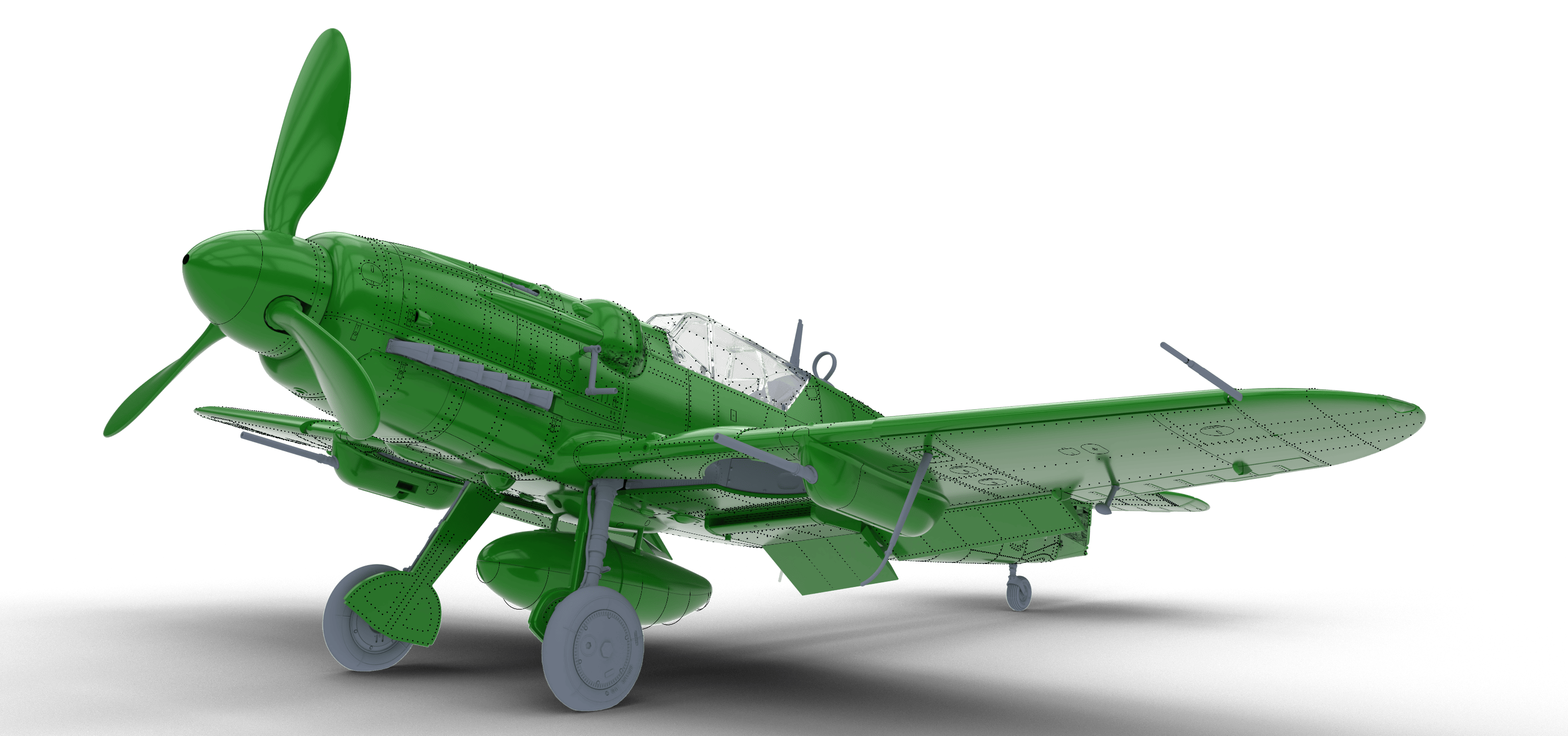 Eduard - 948012 - Avia S-199 (ERLA Canopy) - digital model