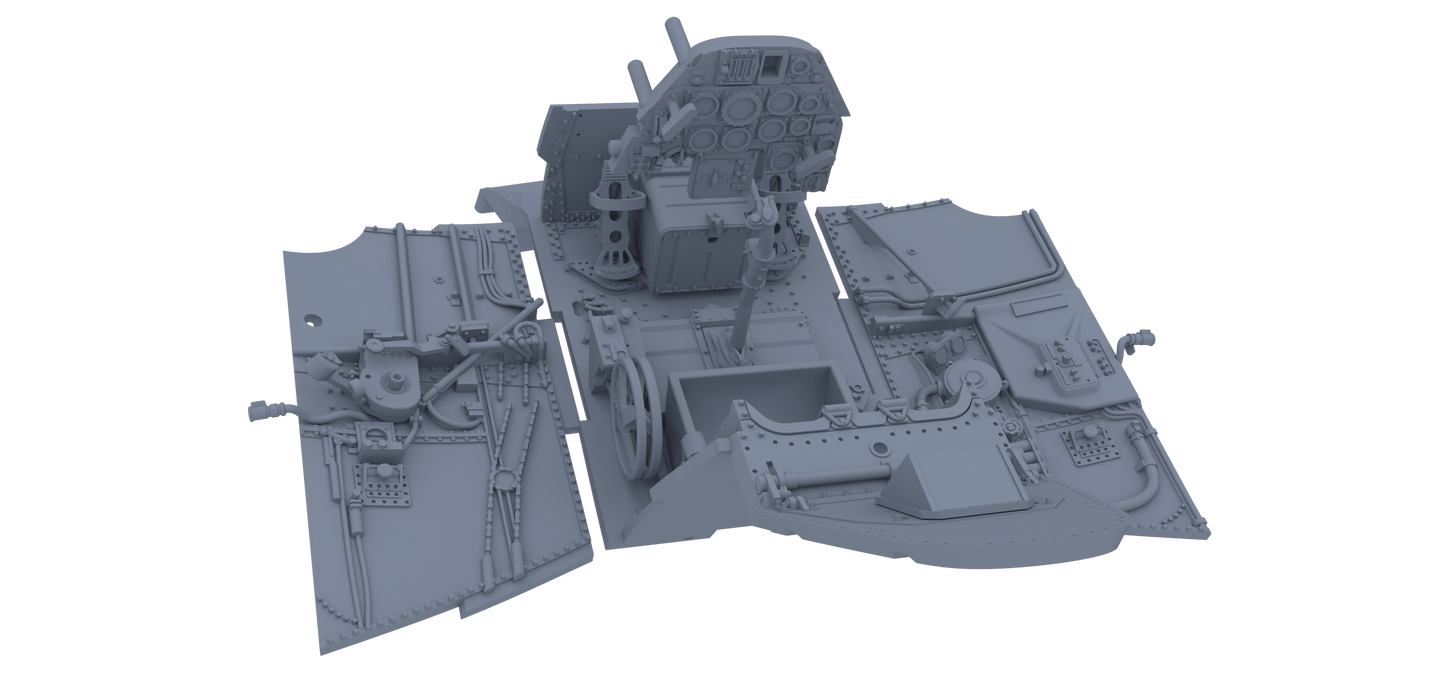 501 - Eduard - 948012 - Avia S-199 (ERLA Canopy) - digital model