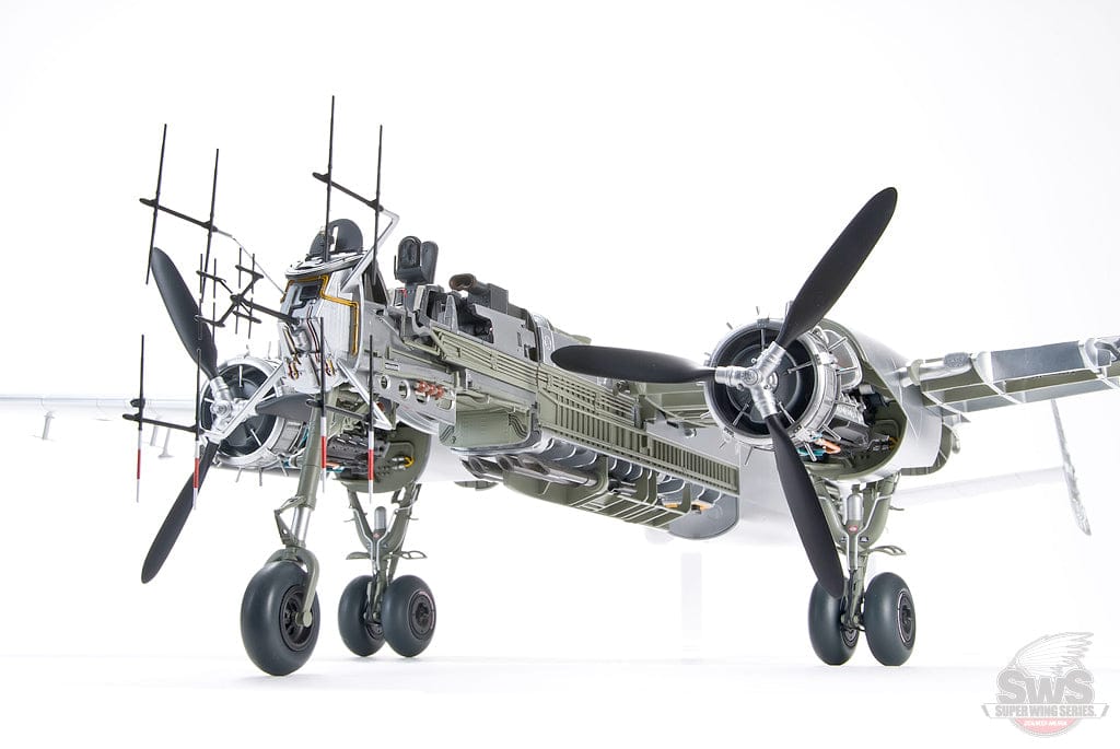 710 - Zoukei-Mura - SWS06 - Heinkel He 219 A-0 - painted model