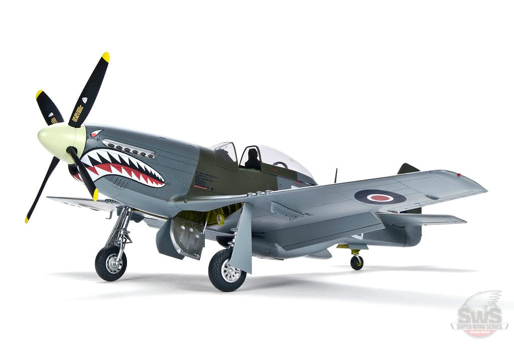 Zoukei-Mura - SWS09 - North American Mustang Mk IVa / P-51D/K Mustang - painted model