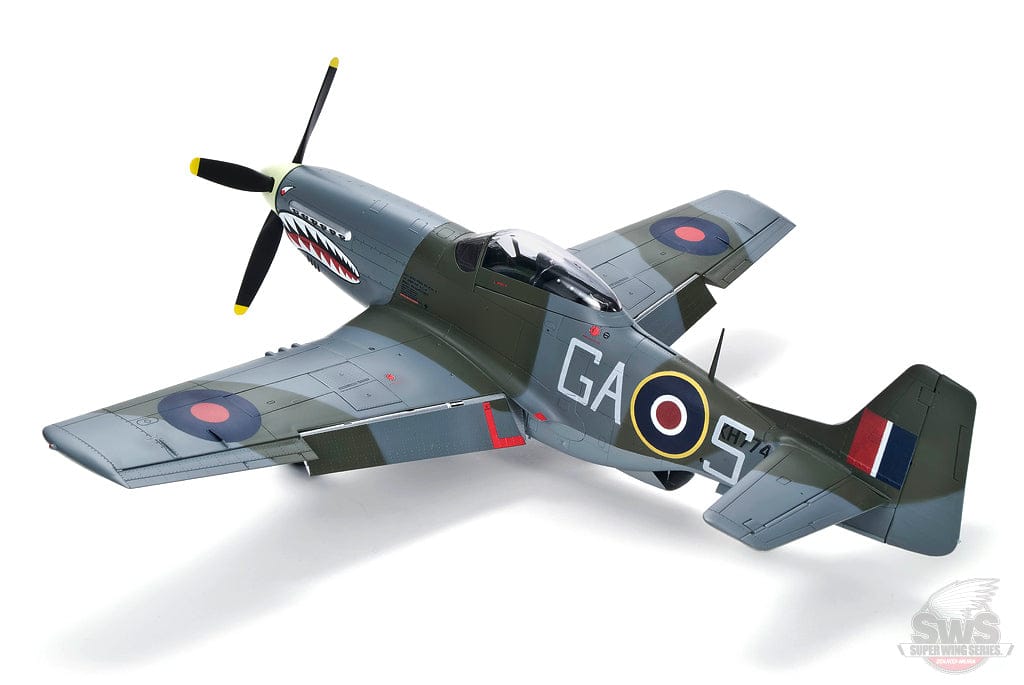 702 - Zoukei-Mura - SWS09 - North American Mustang Mk IVa / P-51D/K Mustang - painted model