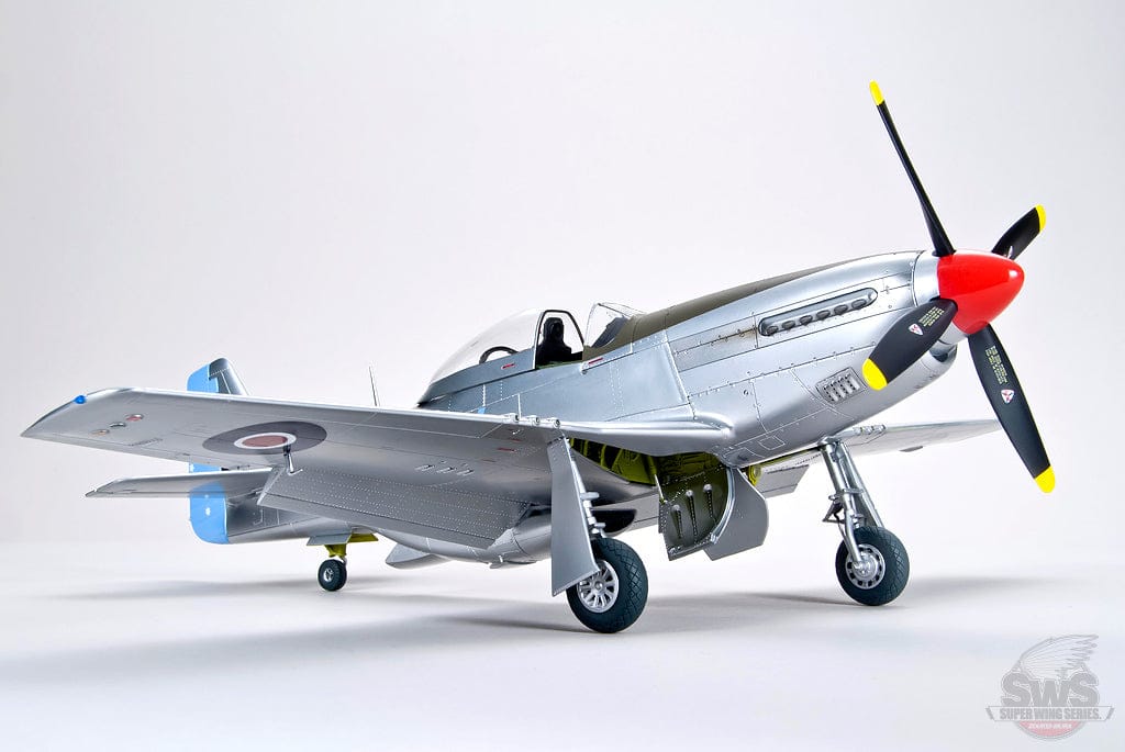 704 - Zoukei-Mura - SWS09 - North American Mustang Mk IVa / P-51D/K Mustang - painted model