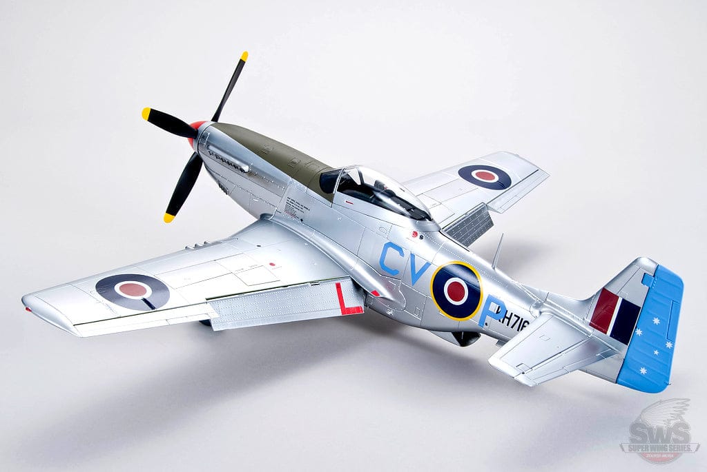 Zoukei-Mura - SWS09 - North American Mustang Mk IVa / P-51D/K Mustang - painted model