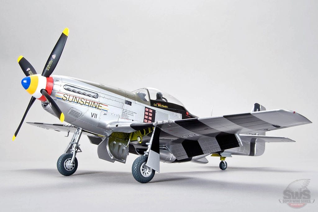 Zoukei-Mura - SWS09 - North American Mustang Mk IVa / P-51D/K Mustang - painted model