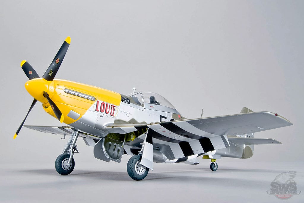 708 - Zoukei-Mura - SWS09 - North American Mustang Mk IVa / P-51D/K Mustang - painted model