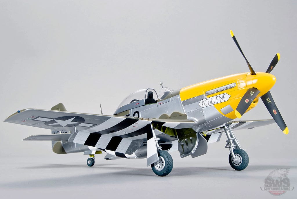 709 - Zoukei-Mura - SWS09 - North American Mustang Mk IVa / P-51D/K Mustang - painted model