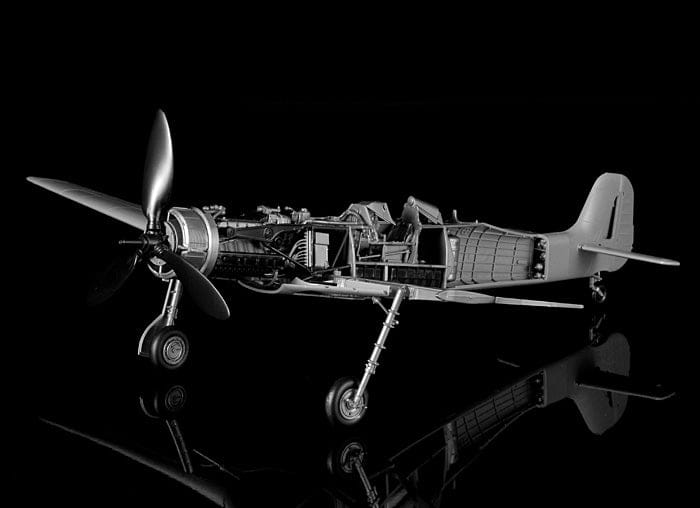 602 - Zoukei-Mura - SWS02 - Focke-Wulf Ta 152 H-1 - unpainted model