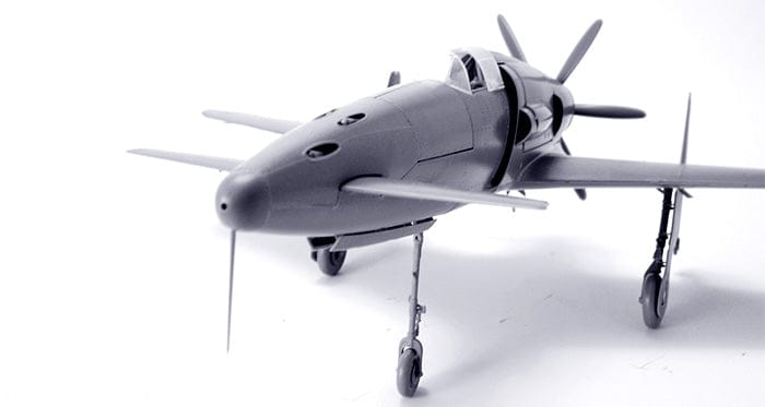 607 - Zoukei-Mura - SWS01 - Kyushu J7W1 Shinden - unpainted model