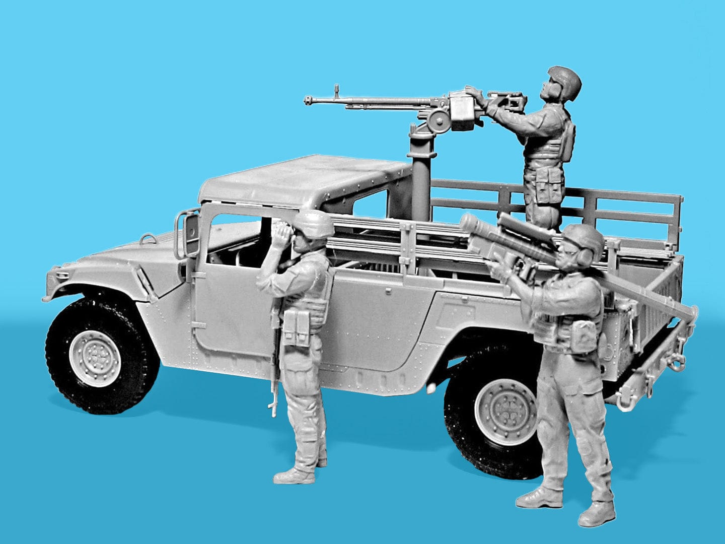 604 - ICM - DS3531 - Drone Hunters - unpainted model