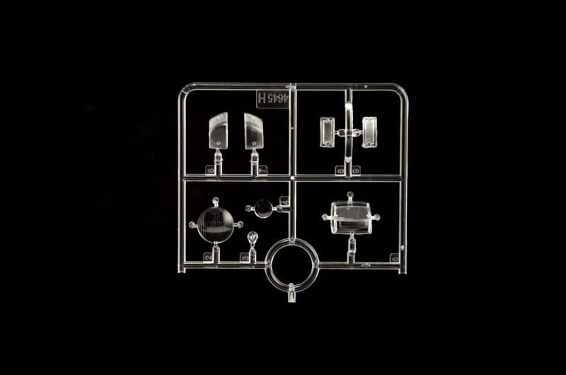 Italeri - 4645 - Vespa PX 125/150 (1978) - sprue