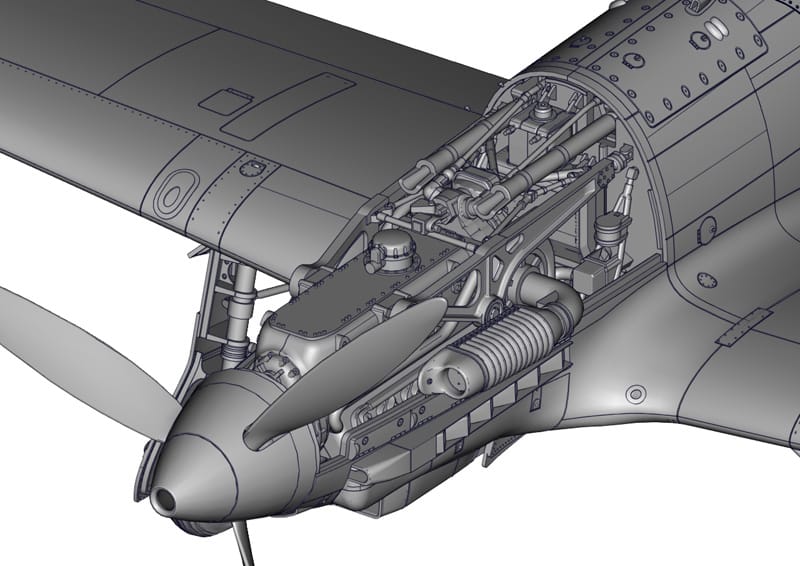 500 - Italeri - 2518 - Macchi C.202 Folgore - digital model
