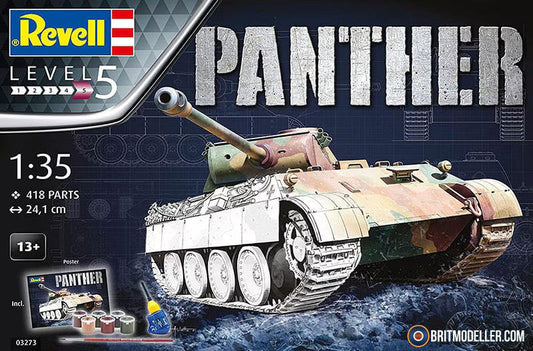 010 - Revell - 03273 - Pz.Kpfw. VI Panther Ausf. D [gift set] - primary image