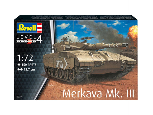 010 - Revell - 03340 - Merkava Mk.III  - primary image