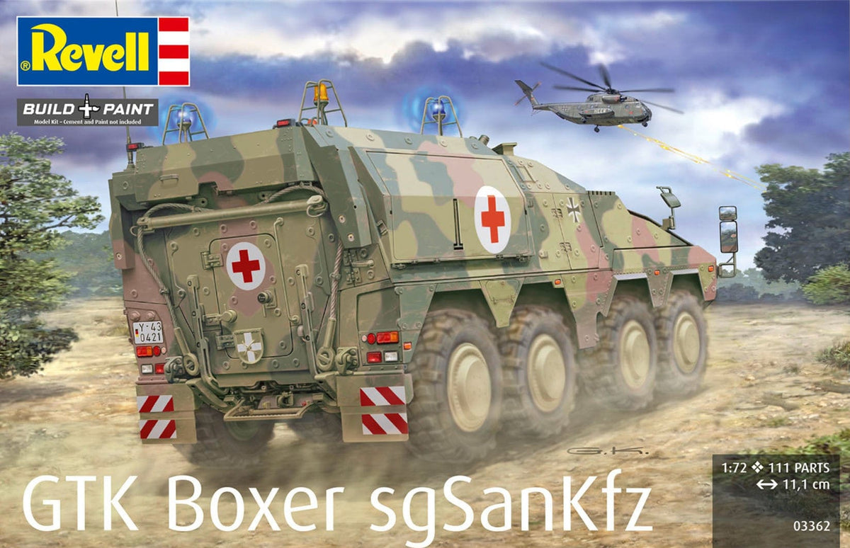 010 - Revell - 03362 - GTK Boxer sgSanKfz - primary image