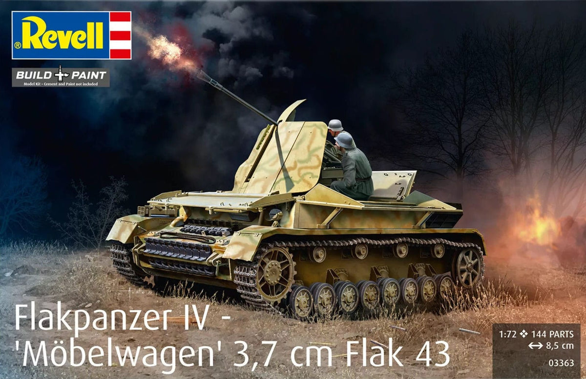 010 - Revell - 03363 - Flakpanzer IV Möbelwagen - primary image
