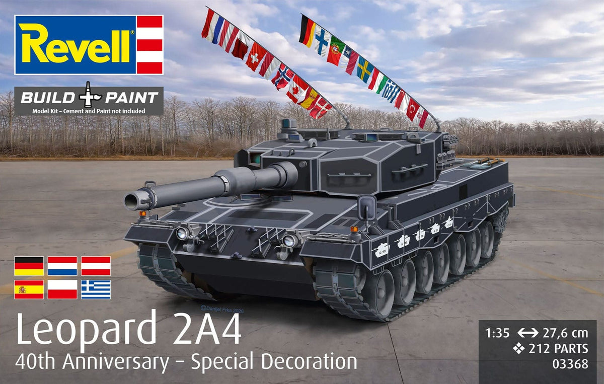 010 - Revell - 03368 - Leopard 2A4 ‘40th Anniversary’ - primary image
