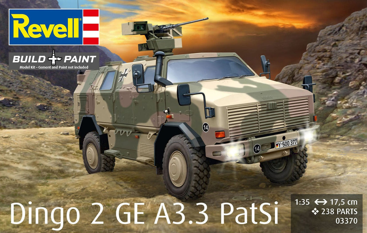 010 - Revell - 03370 - ATF Dingo 2 GE A3.3 PatSi - primary image