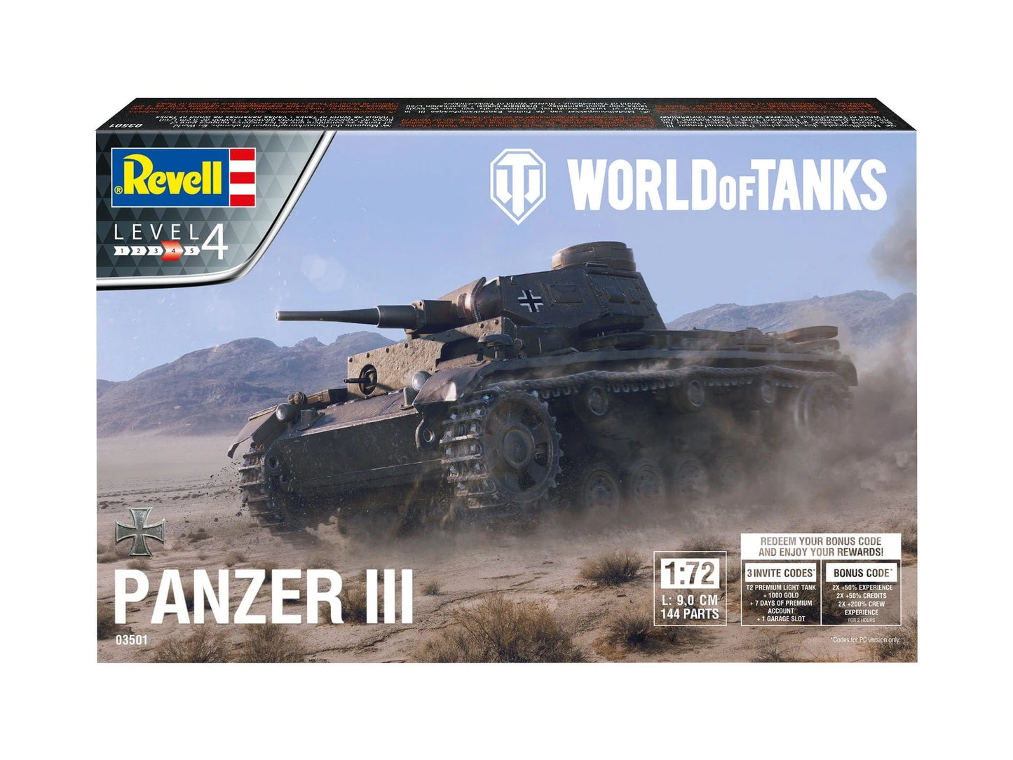 010 - Revell - 03501 - Pz.Kpfw. III Ausf. L [World of Tanks] - primary image