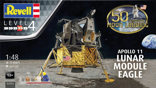 010 - Revell - 03701 - Apollo 11 Lunar Module Eagle - primary image